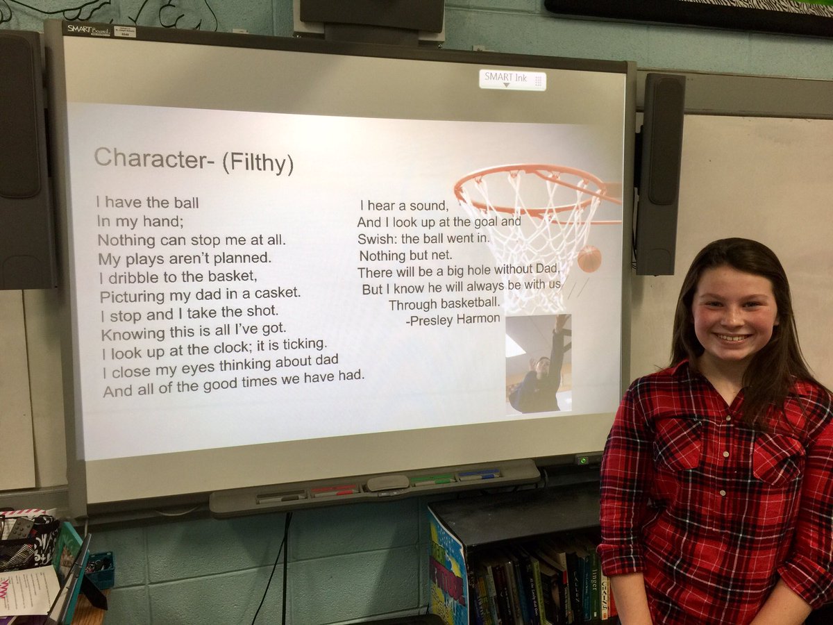aliciayrle's tweet photo. @kwamealexander another group
has fallen in love with #Crossover. Love Presley's poem! @SJSbulldogs #SJSuccess https://t.co/tgqnjvFCMz