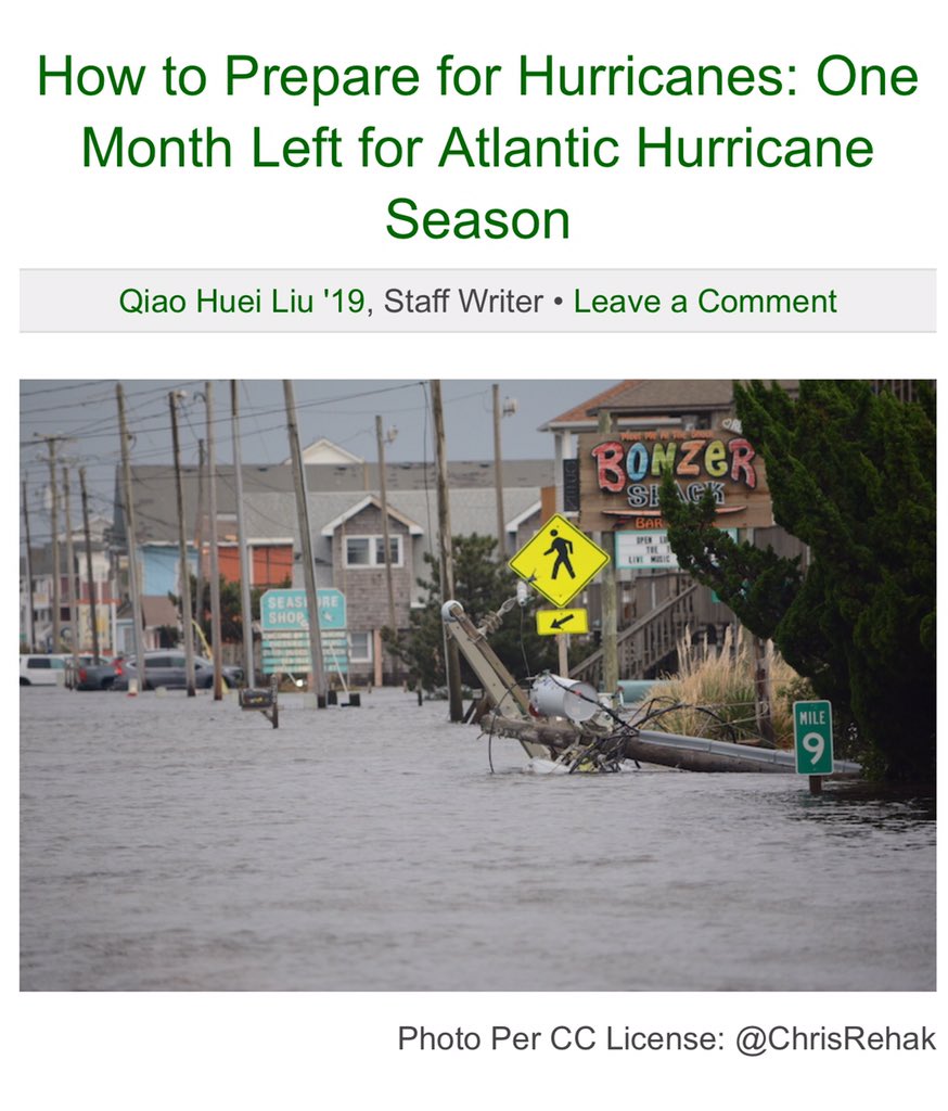 wakefieldchief's tweet image. It is Qiao's #FirstArticle #HurricaneSeason is through 11/30! Tips to prepare 4final months: bit.ly/2eoHGSk