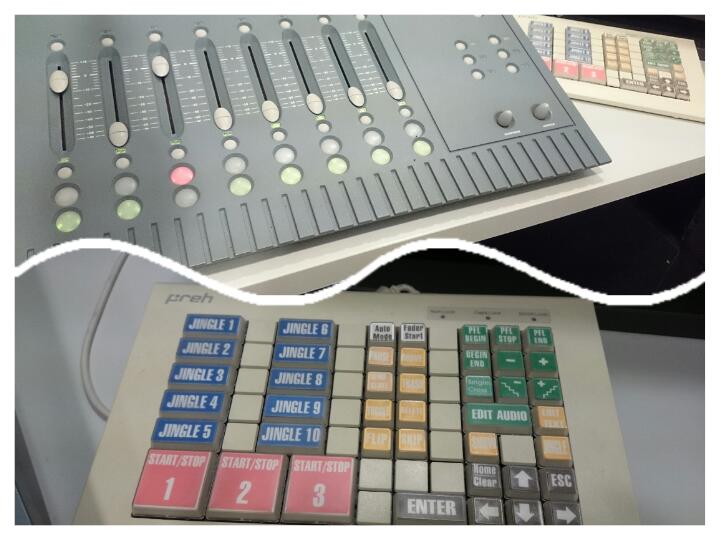 Heutiges Trainingsgerät #Radio #Mischpult #oldschool #Nostalgie #Fun