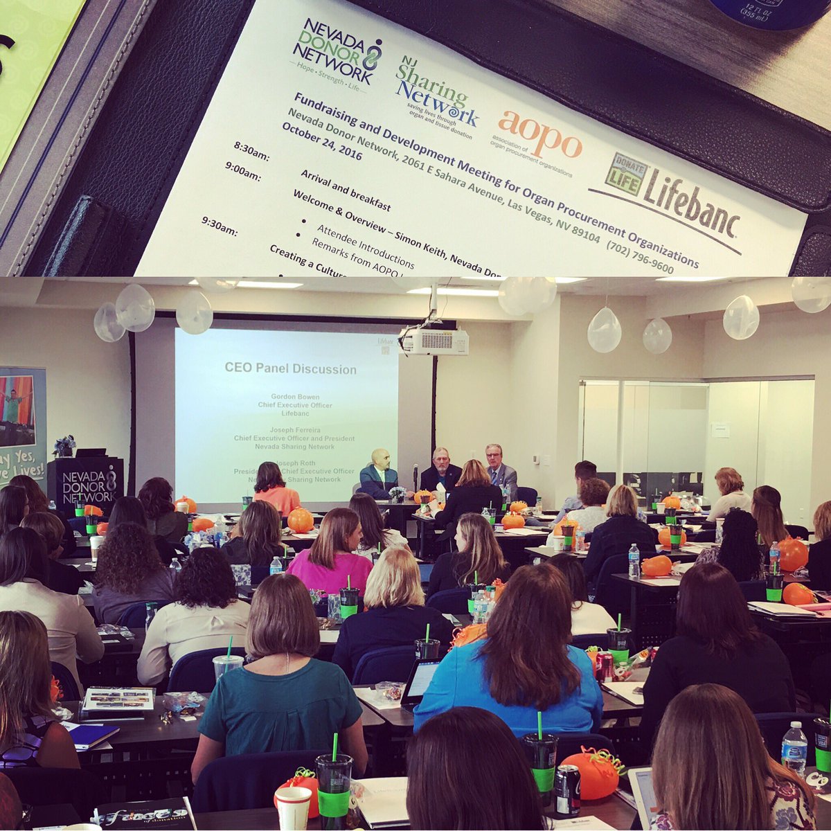 Welcoming our friends from across the country to Vegas as we discuss philanthropy efforts! @AOPO_HQ