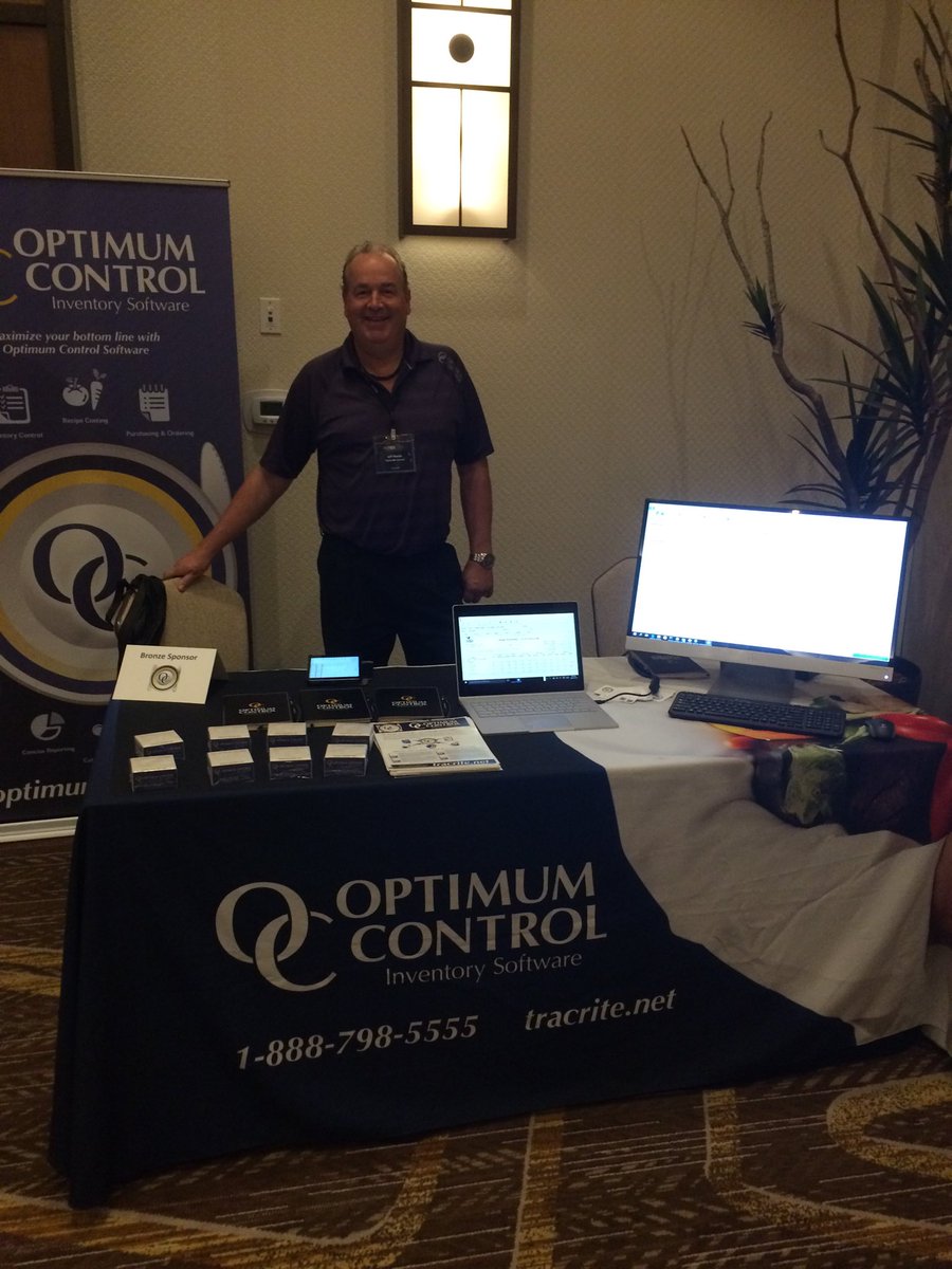 tracrite's tweet photo. Jeff representing Optimum Control at the Par Pixel Point Dealer Conference in Phoenix last week #pixelpointpos #inventoryintegration https://t.co/zPXQX8yrNX
