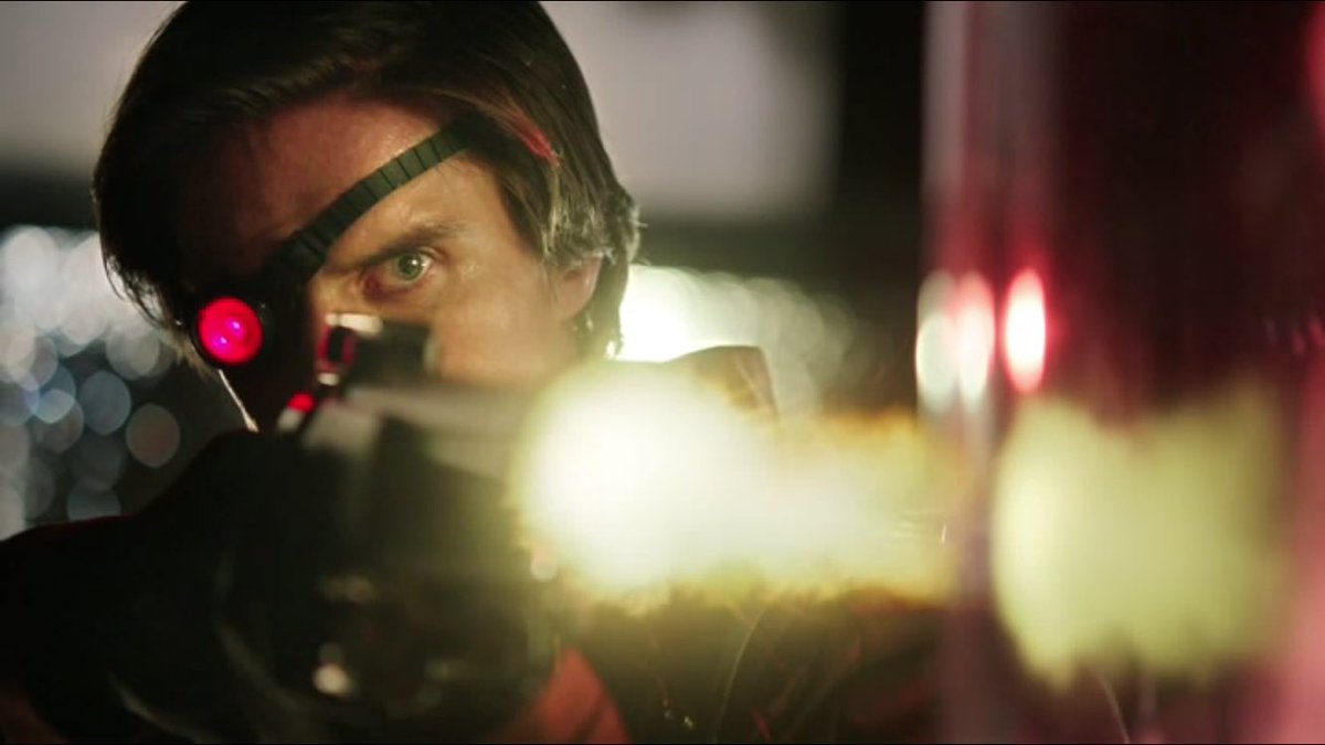Wendigo_Jill's tweet photo. Can't wait to see this badass on Saturday @MCMComicCon #Deadshot #NinjakVS @crownanchorfilm #WildDriver #BucketTruck #SuckitUp https://t.co/bhEbbsao5N