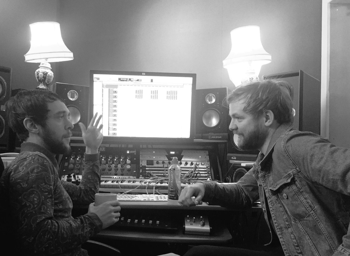 We've had an awesome few days in the studio recording our latest single! You may hear it when we head out on the road in Nov #ForYourCities