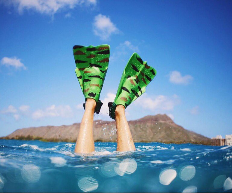 Just got stocked on some #dafin <a href="/ZakNoyle/">Zak Noyle</a> signature series fins! Available in green and blue colorways.