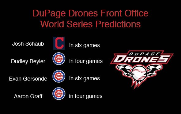 We have made our #WorldSeries picks. Josh took the @Indians and the rest took the <a href="/Cubs/">Chicago Cubs</a>. Like us on Facebook and tell us who you think wins.