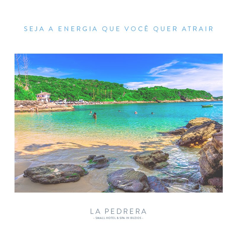 Energia boa atrai energia boa!