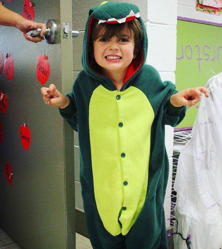 donohoschool's tweet photo. Rawr! It's PJ Day at the #lowerschool! Fall Festival Week is already off to a great start. #donohodays #fallfestivalweek https://t.co/J8ga9zSks2