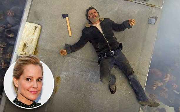 EW's tweet photo. .@emmacaulfield discusses how to process a death on #TheWalkingDead in her TV diary: https://t.co/41XtL8Y2HX 💔 https://t.co/mLFRmIzkoj