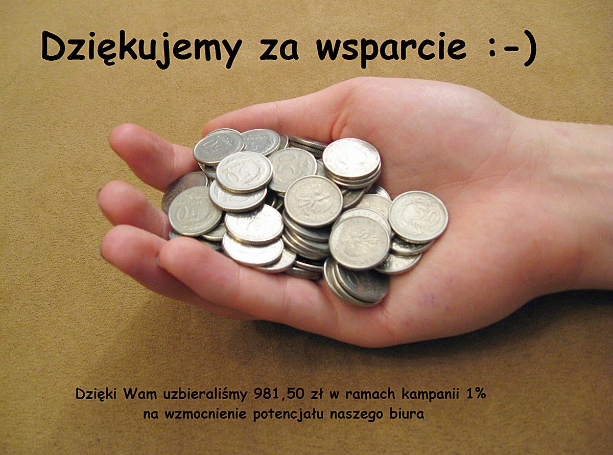 Centerko's tweet photo. #Centerko dziękuje za środki przekazane na #1procent :-) https://t.co/sEZaGoccuK