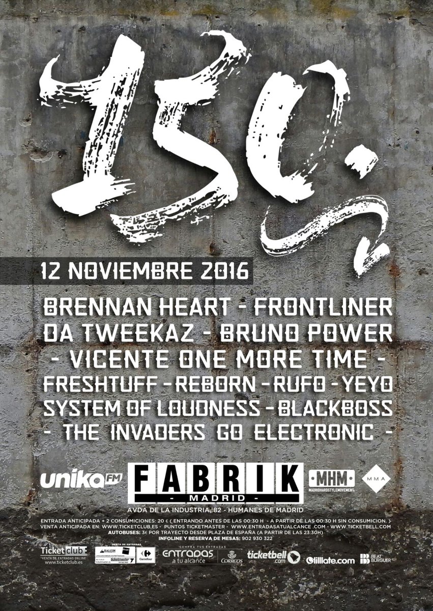 El 12 de noviembre estaremos haciendo un poco de ruido en <a href="/fabrikdiscoteca/">FABRIK</a> 🙏🏻🙏🏻🙏🏻 😬