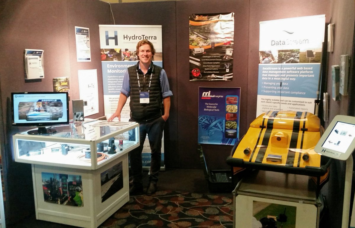 Come down and visit us <a href="/AHAnetau/">AHA</a> conference 2016! #water #environmental #monitoring #sampling #climatechange #biggerpicture #specialist