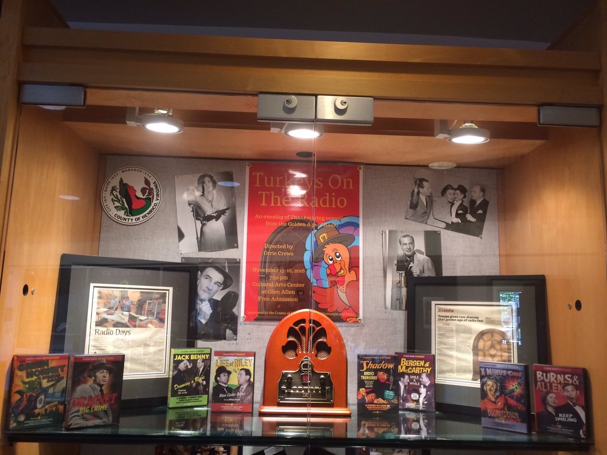 OTARPRichmond's tweet photo. Heading to @ArtsGlenAllen? Check out our OTARP display case for our upcoming show! https://t.co/S7MPnCEB6D