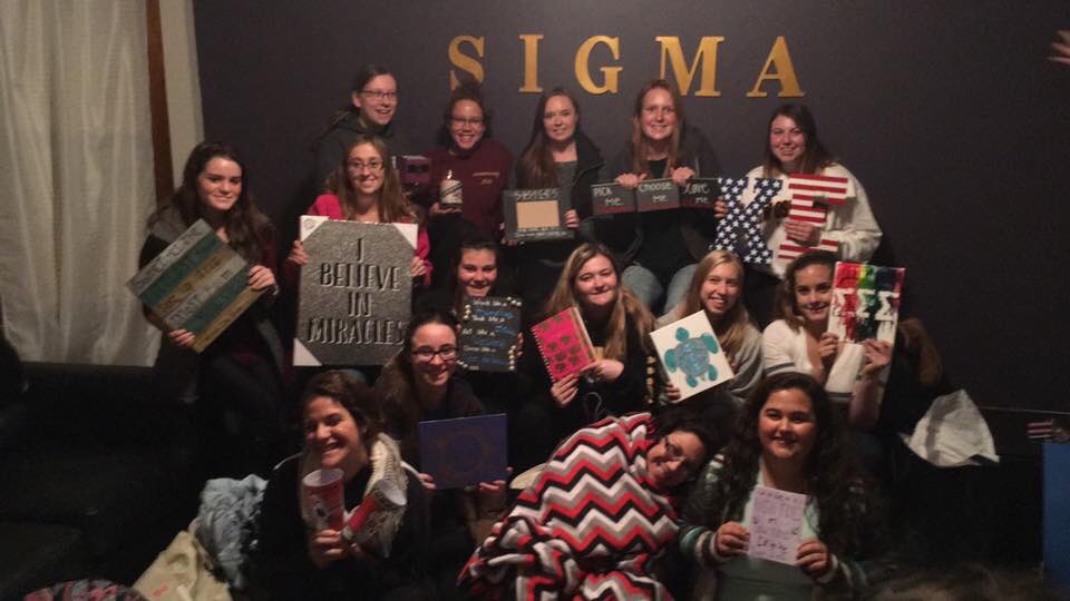 UWOtrisigma's tweet photo. Day 1 of Big Little Week was a success! Can't wait for all the littles to find out who their bigs are☺️💜 https://t.co/8XFFvA2FZl