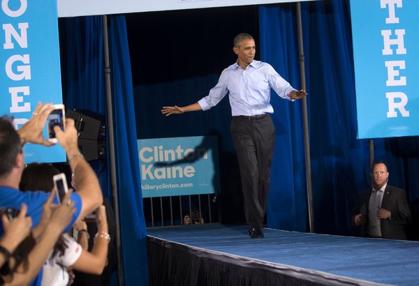 sheriffali's tweet photo. President Obama Urges Democrats To Turn Out In Full Force Against Trump & GOP
#VoteBlueCongress
#VoteClintonKaine
https://t.co/JDSvMt0ihP https://t.co/HrbnwzcsST