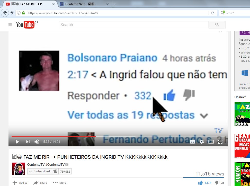 bolsopraiano's tweet photo. Valeu @ContenteOficial ahahahaha o vídeo teve 47 mil LIKES, record do #fazmerir da #ContenteTV #IngridDeBiquini https://t.co/m0DsuM1LiE