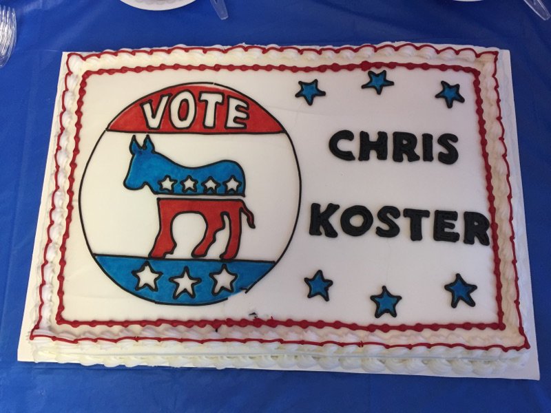 Great time with Democrats in Hannibal today - they're working hard to move Missouri forward on election day! #mogov