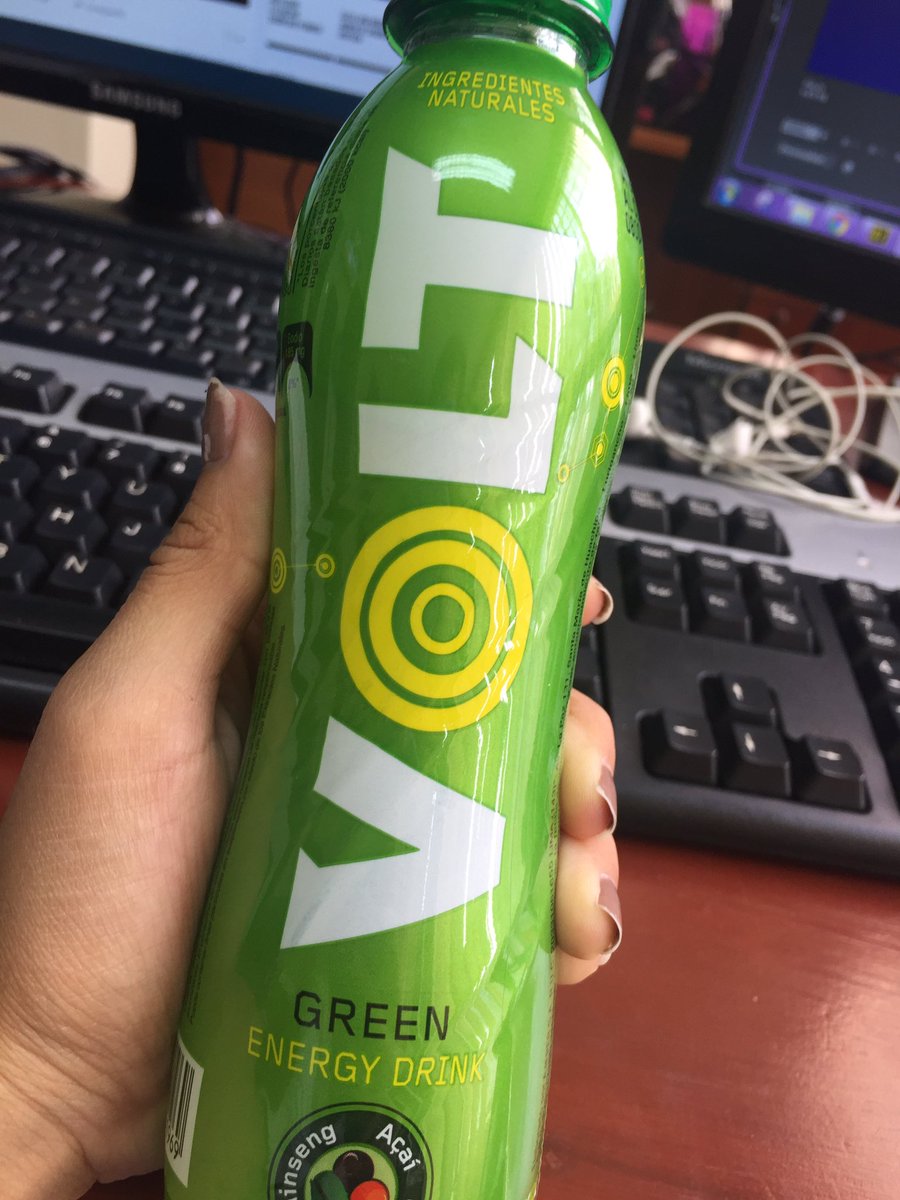 Joafjc's tweet photo. Y en ese instante en donde necesitas un toque de energía! #voltgreen #energíademás https://t.co/DmbYhkxngK