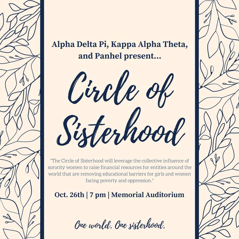 Don't forget to come to our Educational Event this Wednesday at 7 PM in Memorial!