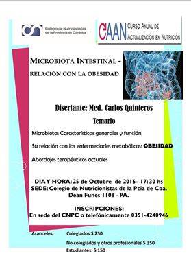 Colegionut's tweet photo. Mañana se realizará en la Sede Institucional un nuevo Módulo del CAAN. Tema: Microbiota Intestinal. Relación con la obesidad. https://t.co/8tj3OkZV12