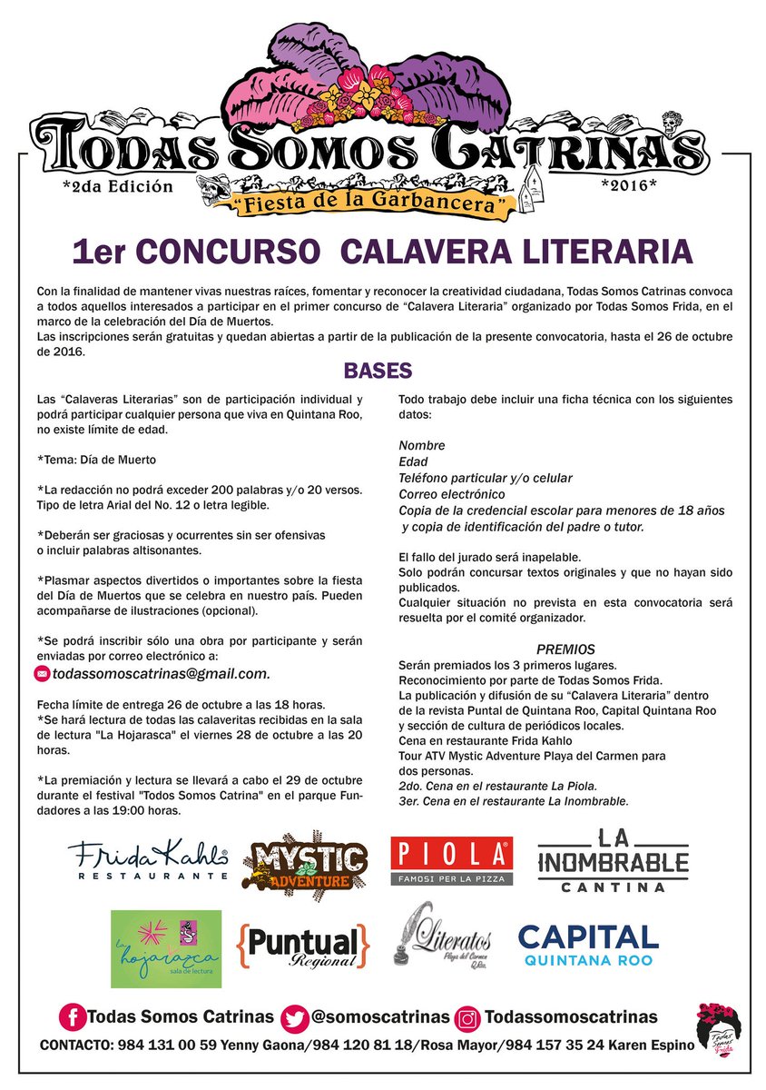 Todas Somos Catrinas tweet media