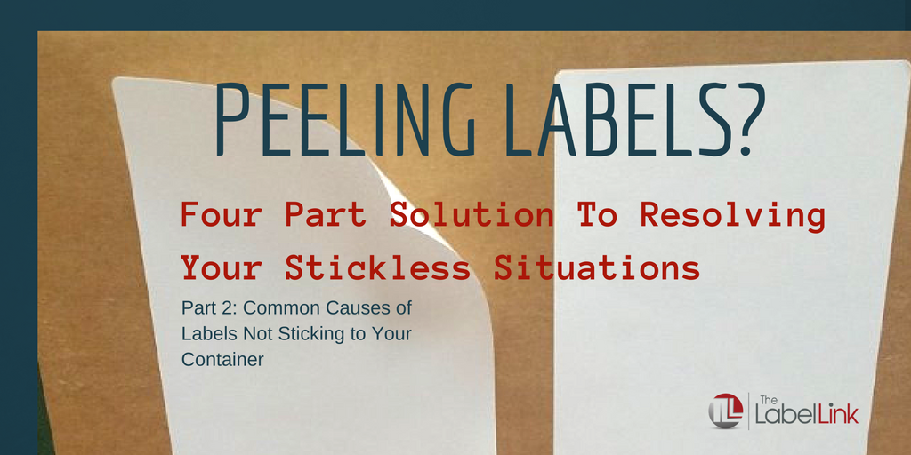 TheLabelLink's tweet image. 3 Common Causes of Label Lift and Peeling Issues Part 3 of a 4 part Series on #StickySituations buff.ly/2eqLS01