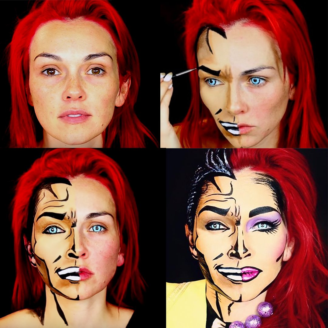 Opdatering Papua Ny Guinea Forbandet Kandee Johnson on Twitter: "If you need a costume idea, Here's A Cartoon  Makeup Transformation...click here to see how it's done in high speed:  https://t.co/GDi4LKzzEK https://t.co/XIbjCLlj9s" / Twitter