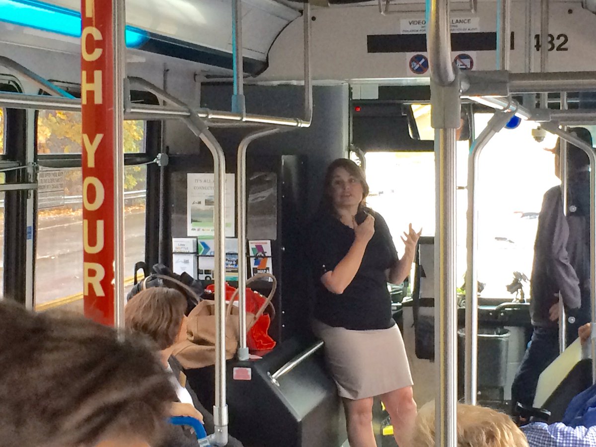 TransportOregon's tweet photo. @SenSaraGelser discusses dangerous intersections between Albany and Corvallis on Hwy20. https://t.co/8tXscUXNaq