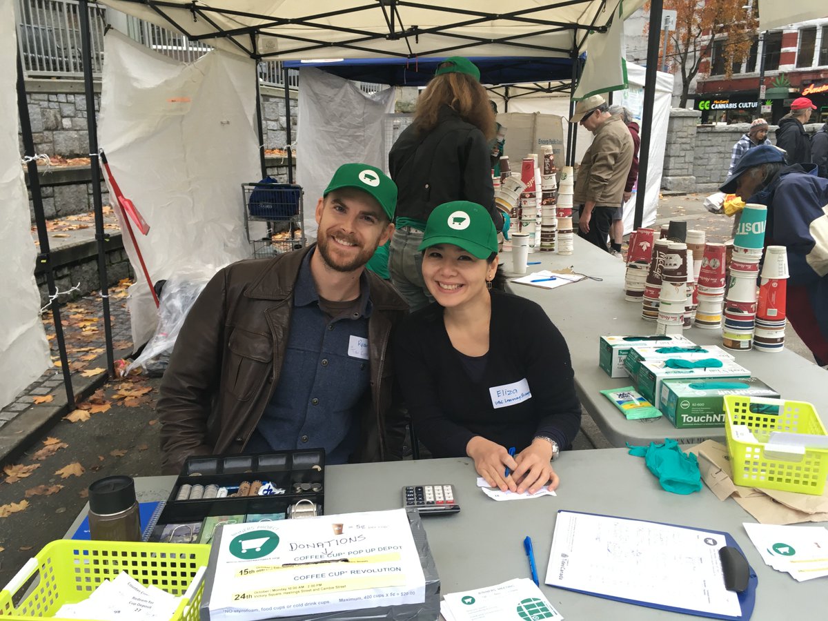 RADIUS_SFU's tweet image. Huge congrats @Binners_Project on the most successful #CoffeeCupRevolution yet! 48,000+ coffee cups recycled! #recycling #informalworkers