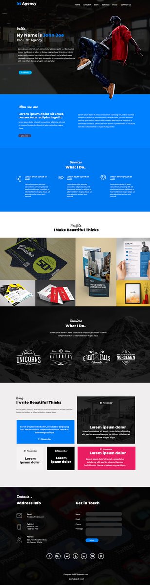 graphicdesignju's tweet photo. Free Personal Portfolio Website Theme Free PSD
https://t.co/SkOpk1sy11

#webtemplates #freepsdtemplates #freewebtemplates #freebies https://t.co/xMiJO7aUrl