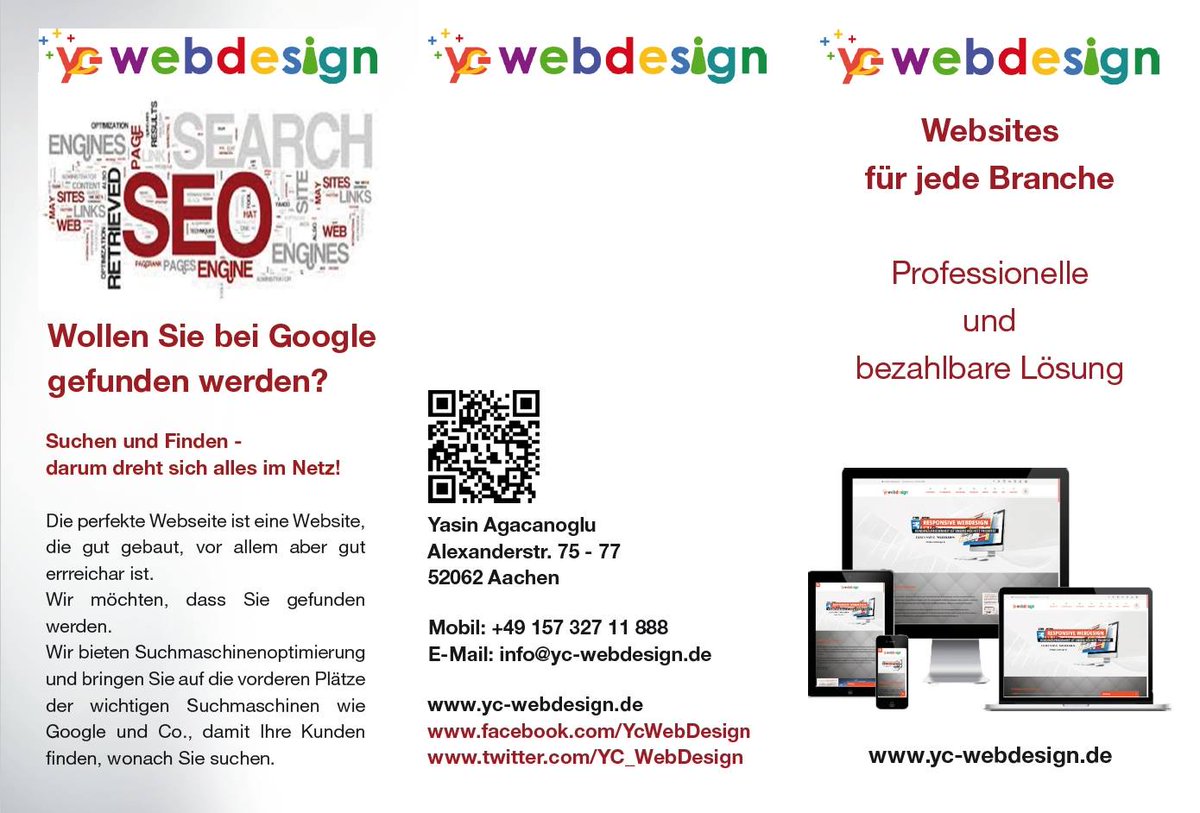 YC_Webdesign's tweet image. yc-webdesign.de
info@yc-webdesign.de
