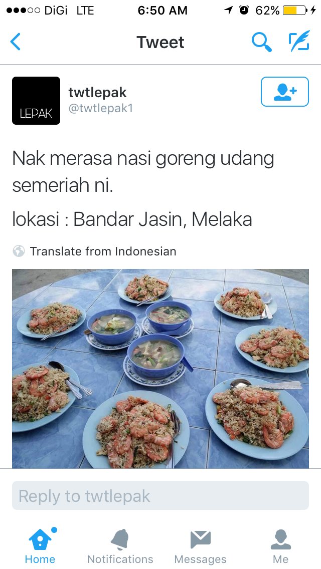 FaizLajis's tweet photo. Jasin ada macam macam gais ! https://t.co/EoqvEyV3GR