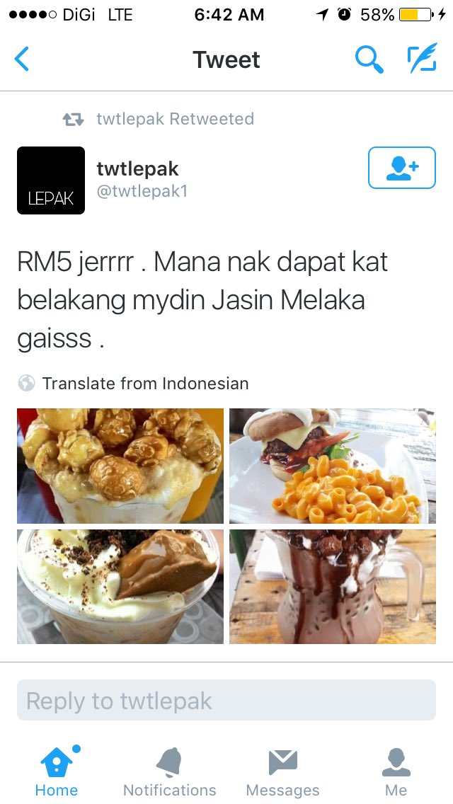 FaizLajis's tweet photo. Jasin ada macam macam gais ! https://t.co/EoqvEyV3GR