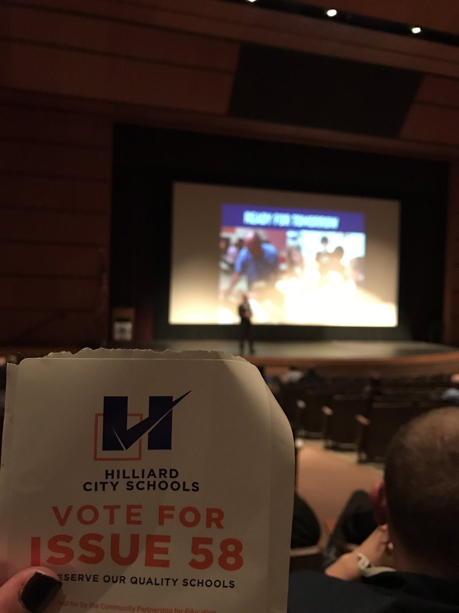 MediaCenterHDB's tweet image. Its our time. #forhilliardschools #issue58 #readyfortomorrow