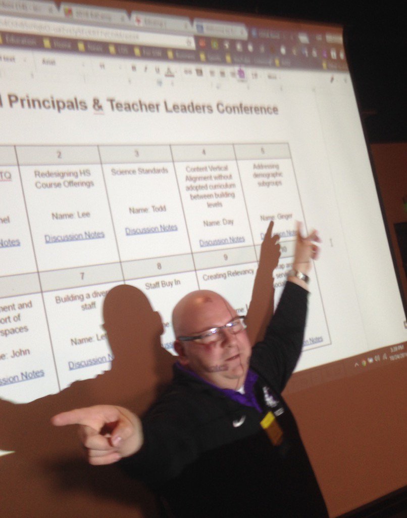 DrSGeis's tweet photo. #cosa2016prin are having their first edcamp. Thank you @Joe_Mazza for sharing your expertise. @NAESP https://t.co/LGJ410osM6