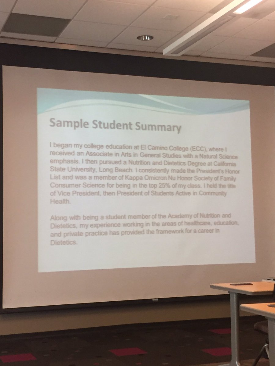 eccunionChelsea's tweet image. Here is an example of a professional summary #eccunion #SMJS