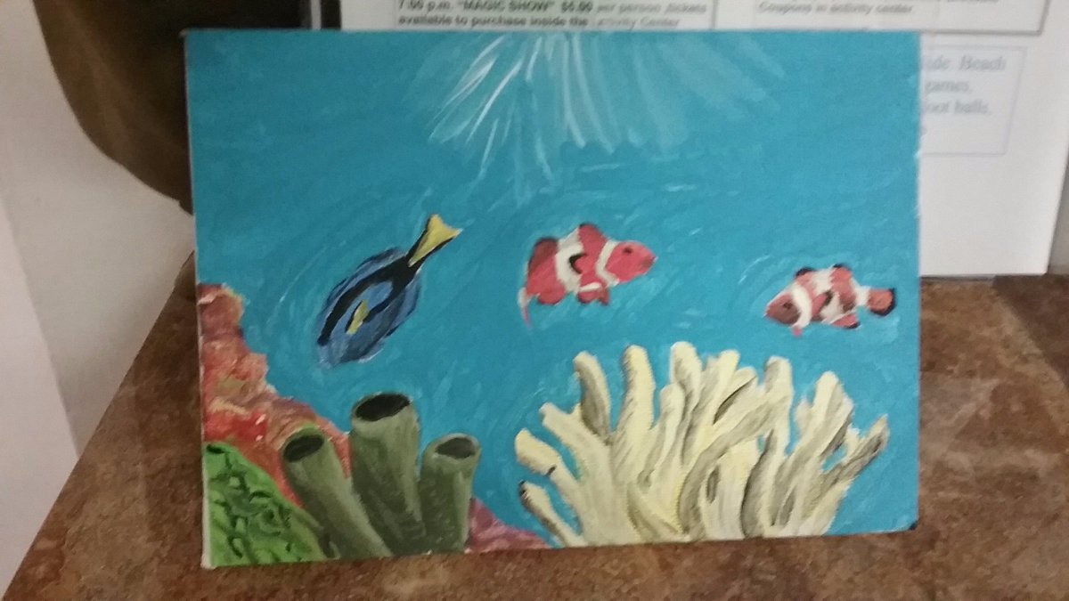 I painted this picture a few days ago. Like or retweet if you like it!