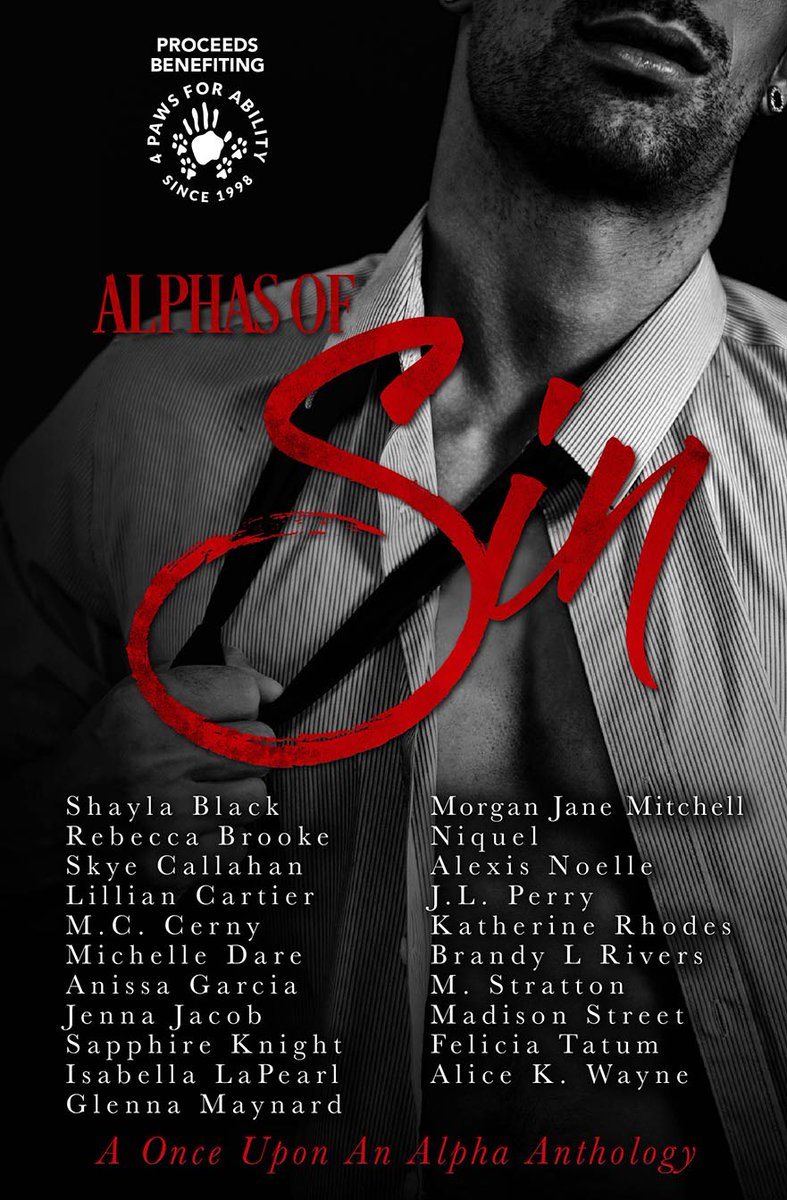 midnightreader6's tweet photo. #AlphasOfSin #4PawsForAbility
ALL NET PROCEEDS OF SALES DONATED TO 4 Paws For Ability
https://t.co/muIXrwzKmg
https://t.co/oDGTwjJK1v https://t.co/66fRX3Snvl