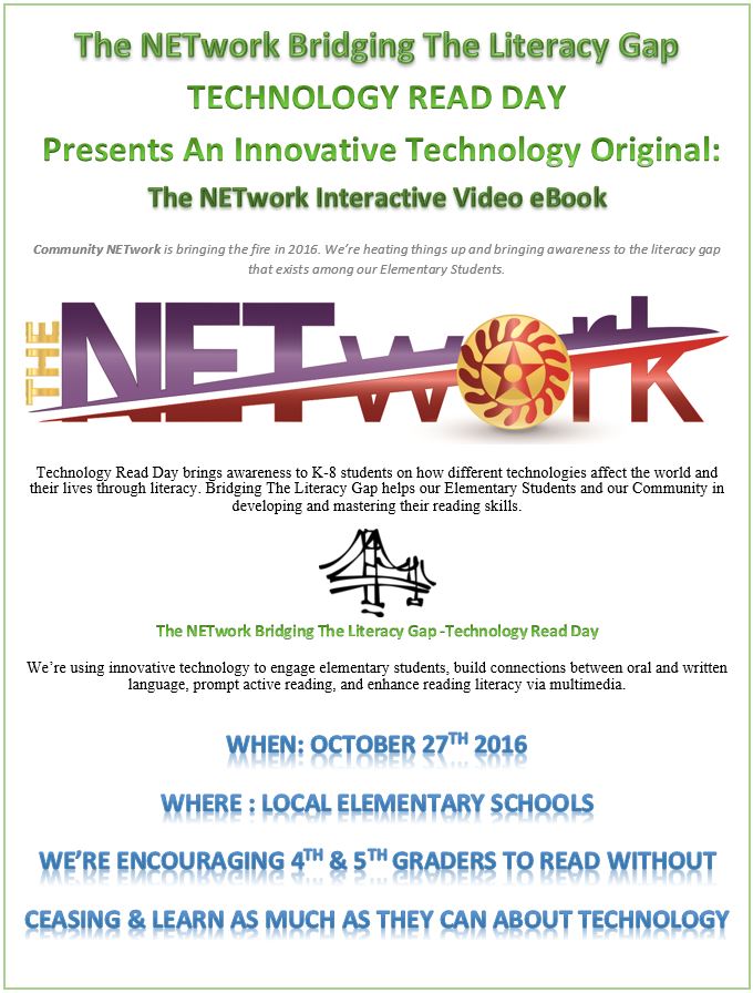 DaShena___'s tweet photo. Oct.27 marks @TheNETwork_Natl #TechnologyReadDay #KickOff. Serving over 150+ students a dose of #Technoliteracy #Technology #Literacy @ATT https://t.co/jjMP9UQvkW