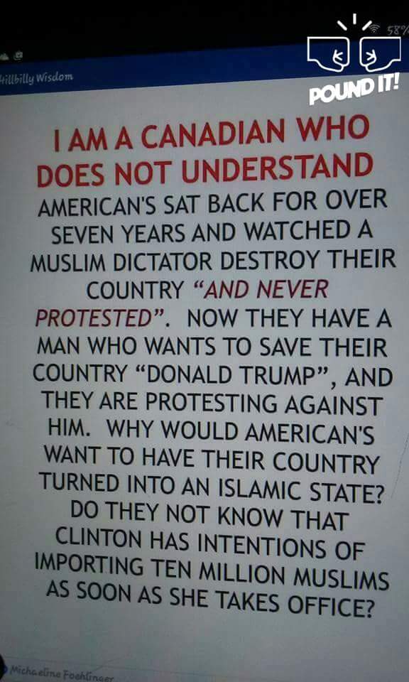 Wow! <a href="/realDonaldTrump/">Donald J. Trump</a> #NeverHillary