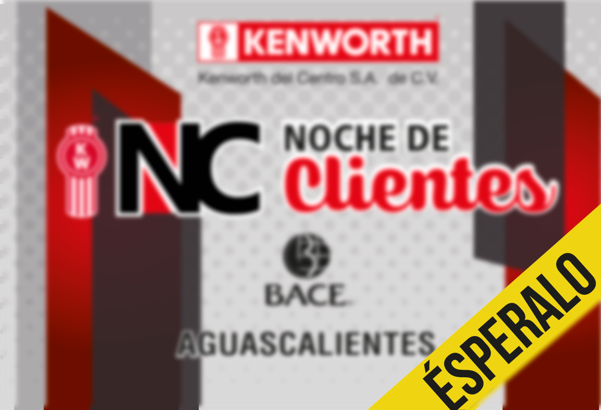 KWdelCentro's tweet photo. Nuestra noche de clientes Aguascalientes se acerca, promociones especiales, dinámica, rifas y sorpresas, espéralo. #KenworthDelCentro https://t.co/qhimU4HJh4