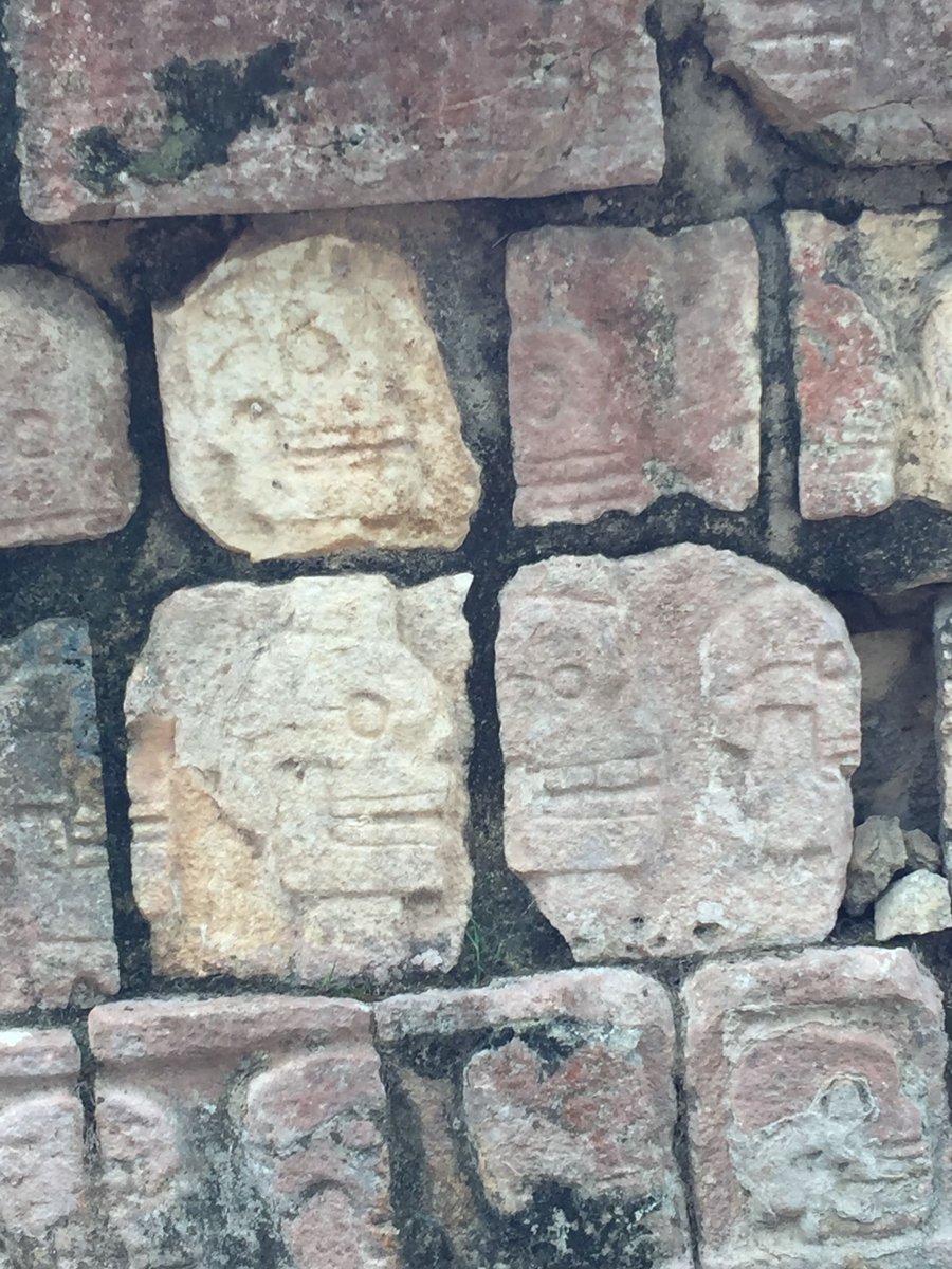 LibraryMix's tweet image. Spooky Halloween Contest @WriterAccess. Here&apos;s my June 2016 photo of Chichen Itza&apos;s Platform of Skulls.