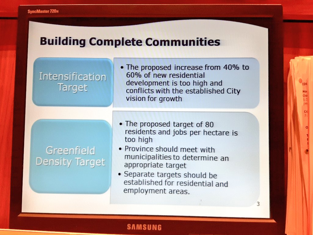 Council tonight: Response to provincial Growth Plan. Natural features and groundwater limitations must be respected. https://t.co/48sBnJBXNQ