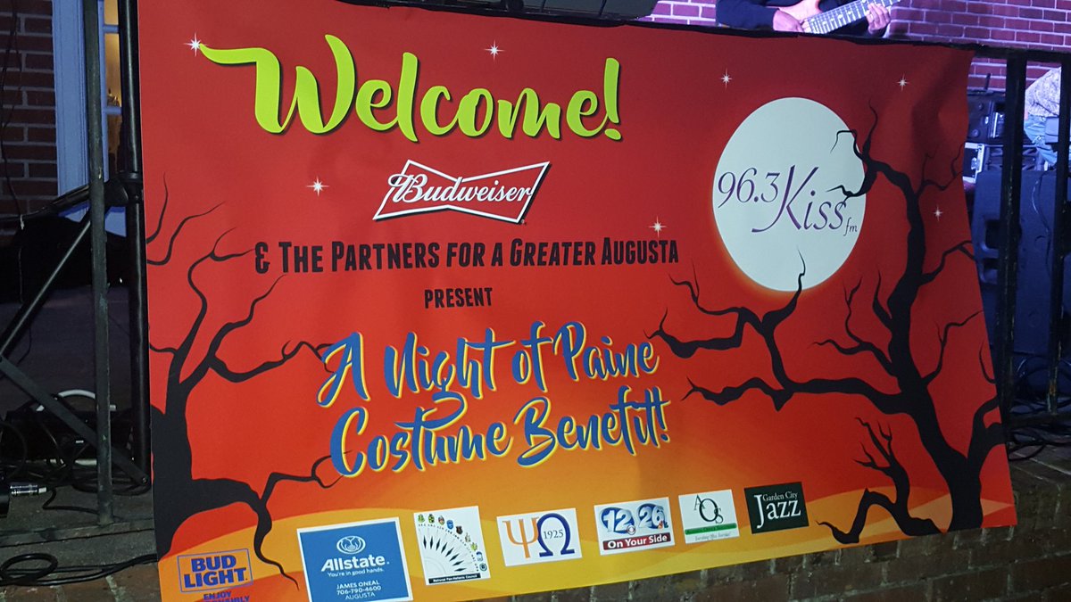 MoWillMedia's tweet photo. Great time cohosting with @cherbest  Paine College Halloween Costume Fundraiser! https://t.co/k8sdK55ZNH