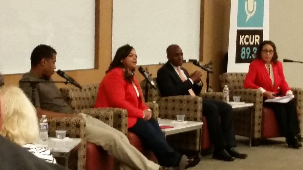 pubradiosly's tweet photo. @KikiCurls @QuintonLucasKC @EmielCleaver talking about where #LeonJordan's legacy in black politics has led to today. @UMKCLibraries @kcur https://t.co/LvnB4kWnRT
