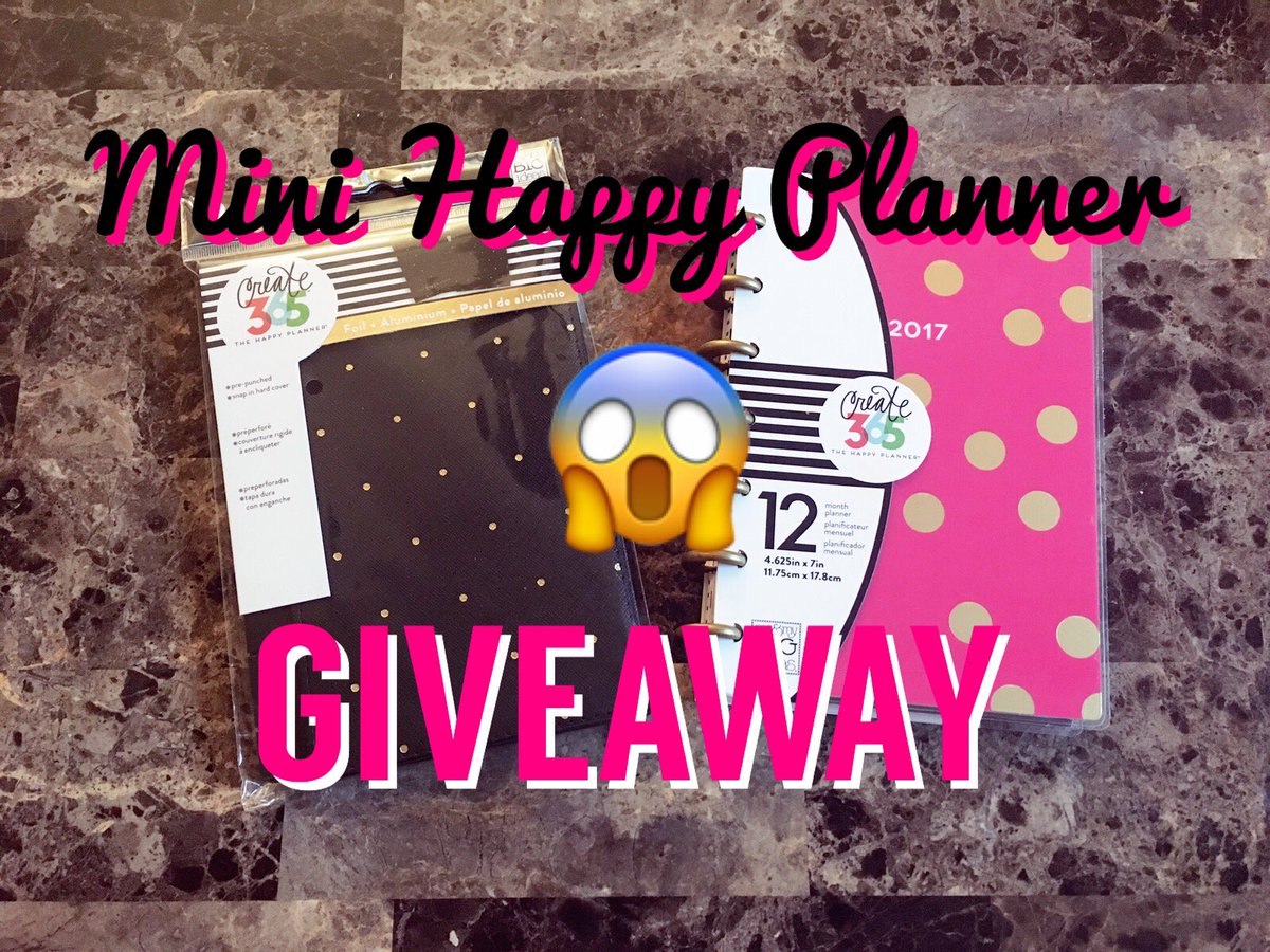 CreatinginChaos's tweet photo. https://t.co/b3KHEpWPAl
It's time!!! #giveaway #happyplanner #mambi #create365 #planneraddict #plannergirl #miniplanner #planahappylife https://t.co/E6aCQc3boR