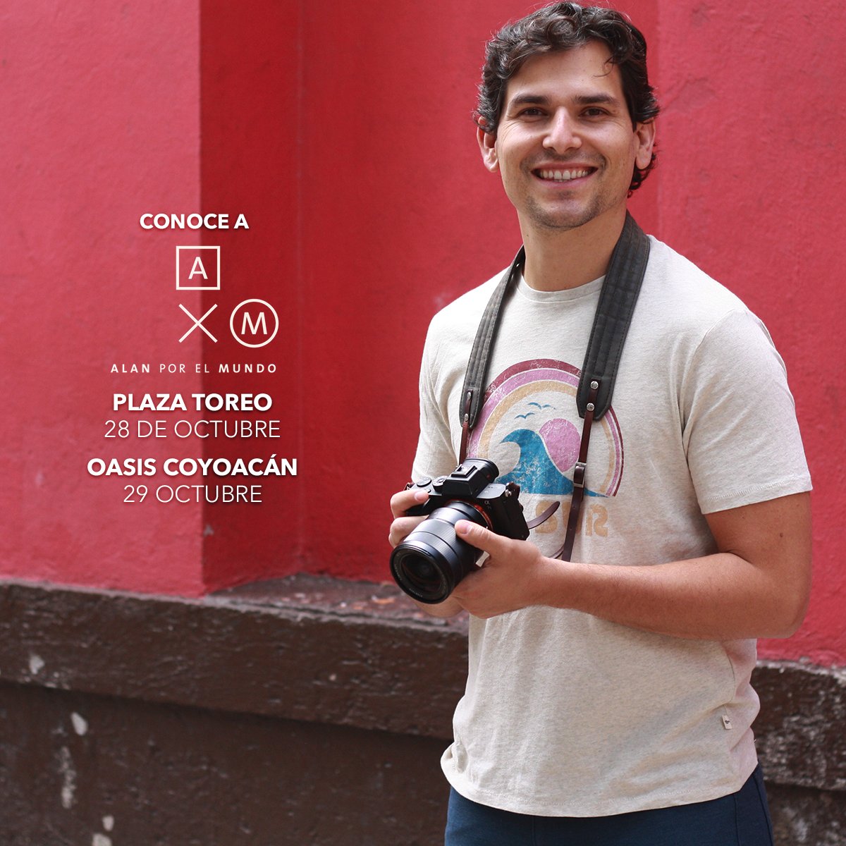 alanxelmundo's tweet image. ¡Viajeros! El viernes estaré a las 6:00pm en Plaza Toreo y el sábado   a la 1:00pm en Oasis Coyoacán, en las tiendas de @DockersMX