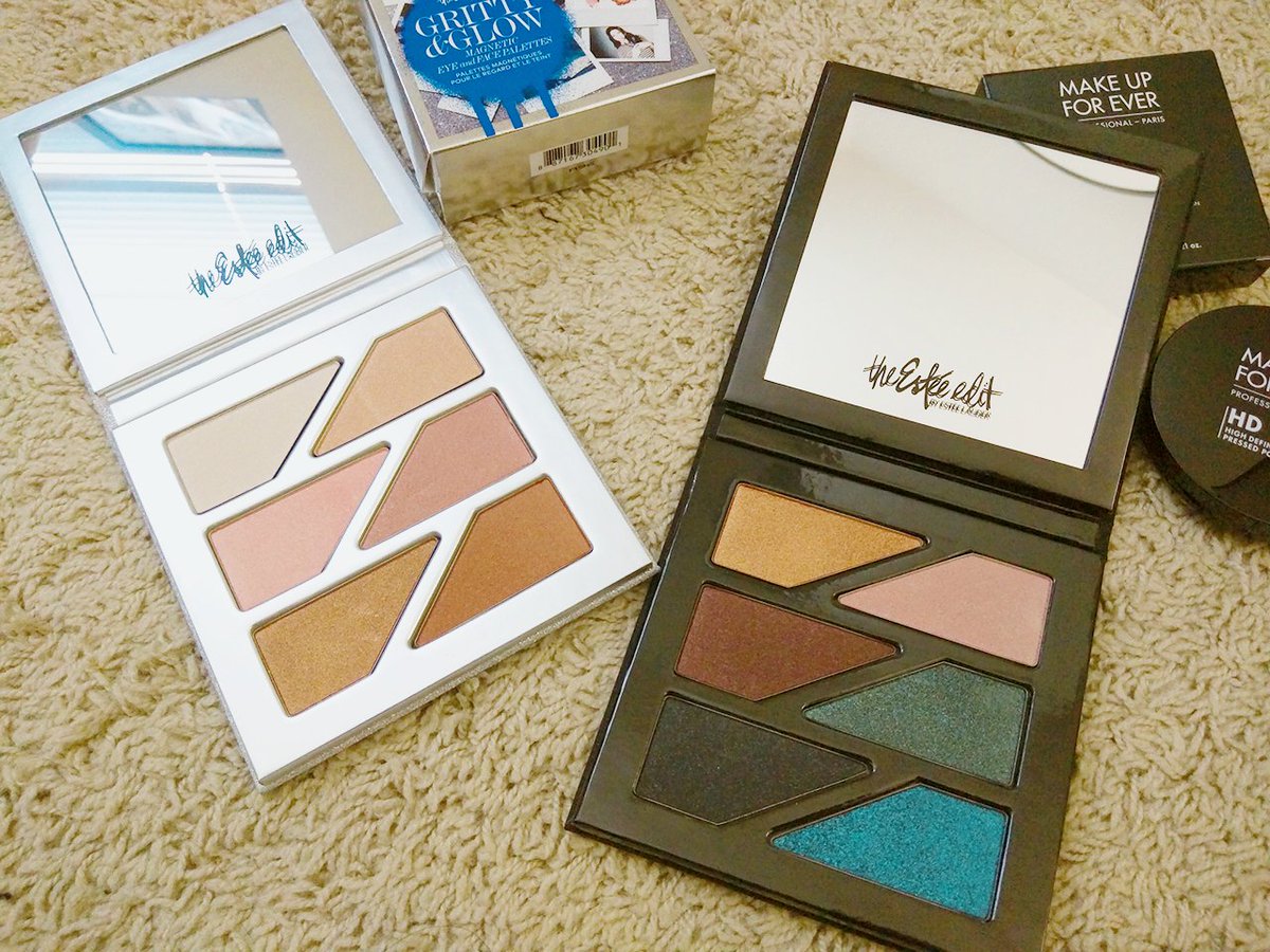 Eunhee08's tweet photo. First time I got Estee Lauder pallet. Omg! It has two pallets in one package. And i can ues eyes n face!❤ #theesteeedit #gritty&glow https://t.co/slYcdIIrZ1