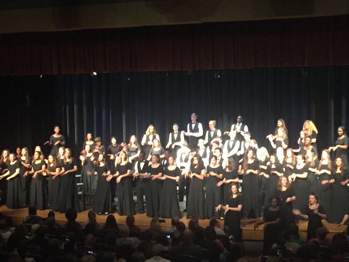 "Thriller" was the perfect conclusion to tonight's chorus concert. We were quite entertained by #OurKids' performance.