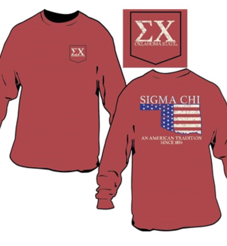 OSUSigmaChiPR's tweet photo. Here is the link for our New Sigma Chi PR shirts! Short and long sleeve! Order closes Oct. 31st! https://t.co/B7sxf4hmd0 https://t.co/bdVrPbWCI5