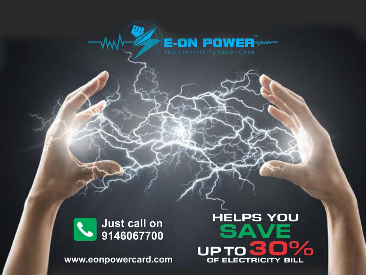 eonpowercard's tweet photo. Helps you save up to 30% of electricity bill.
Visit: https://t.co/ct8CZprgaB
More information call 9146067700
#EnergySaving #PowerSaverCard https://t.co/2f0y3PaL99